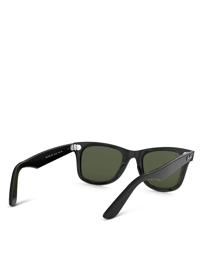 Classic Wayfarer Sunglasses, 50mm