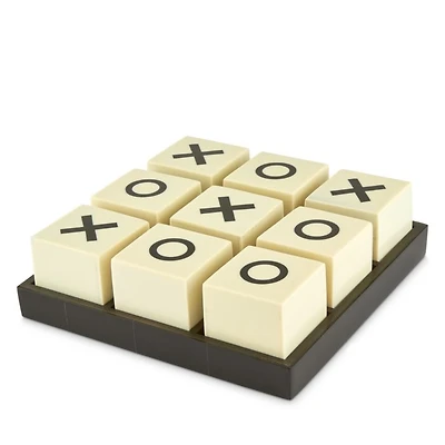 Resin & Bone Tic Tac Toe Set