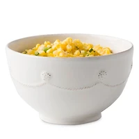 Berry & Thread Cereal/Ice Cream Bowl - Whitewash