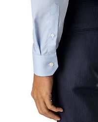 Micro Slim Fit Houndstooth Dress Shirt
