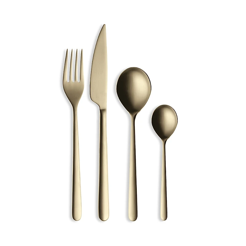 Mepra Linea Champagne 5-Piece Place Setting