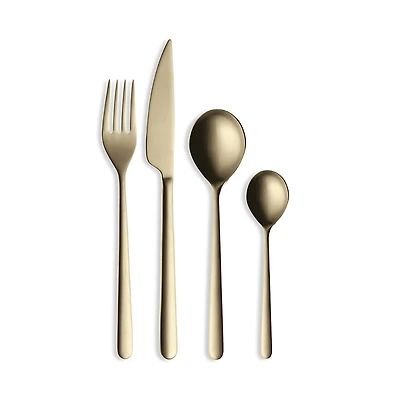 Mepra Linea Champagne 5-Piece Place Setting