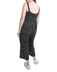 Maternity Smocked Jumpsuit