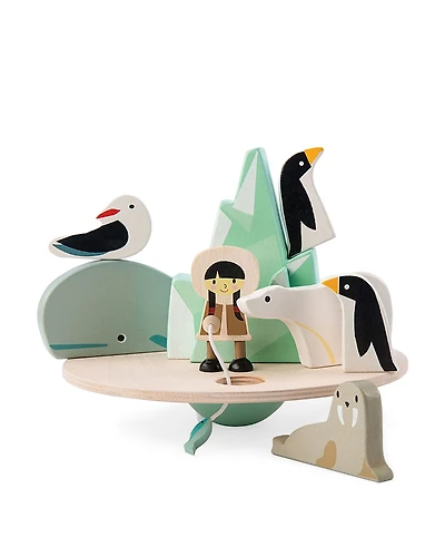 Tender Leaf Toys Balancing Arctic Circle Wooden Toy - Ages 3+