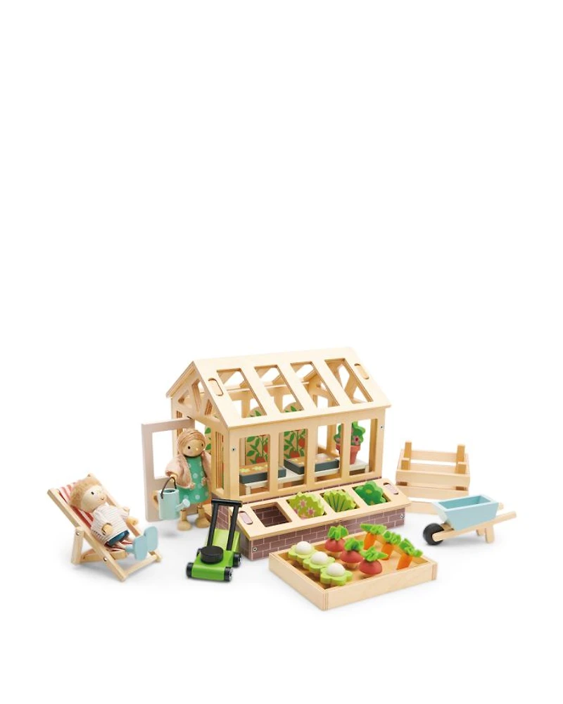 Greenhouse and Garden Dollhouse Extension - Ages 3+