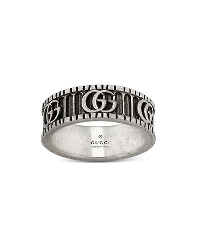 Sterling Silver GG Marmont Ring