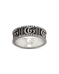 Sterling Silver GG Marmont Ring