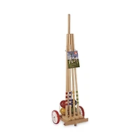 Kettler 4 Player Croquet Set with Trolley