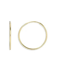 Zoe Lev 14K Yellow Gold Medium Thread Hoop Earrings