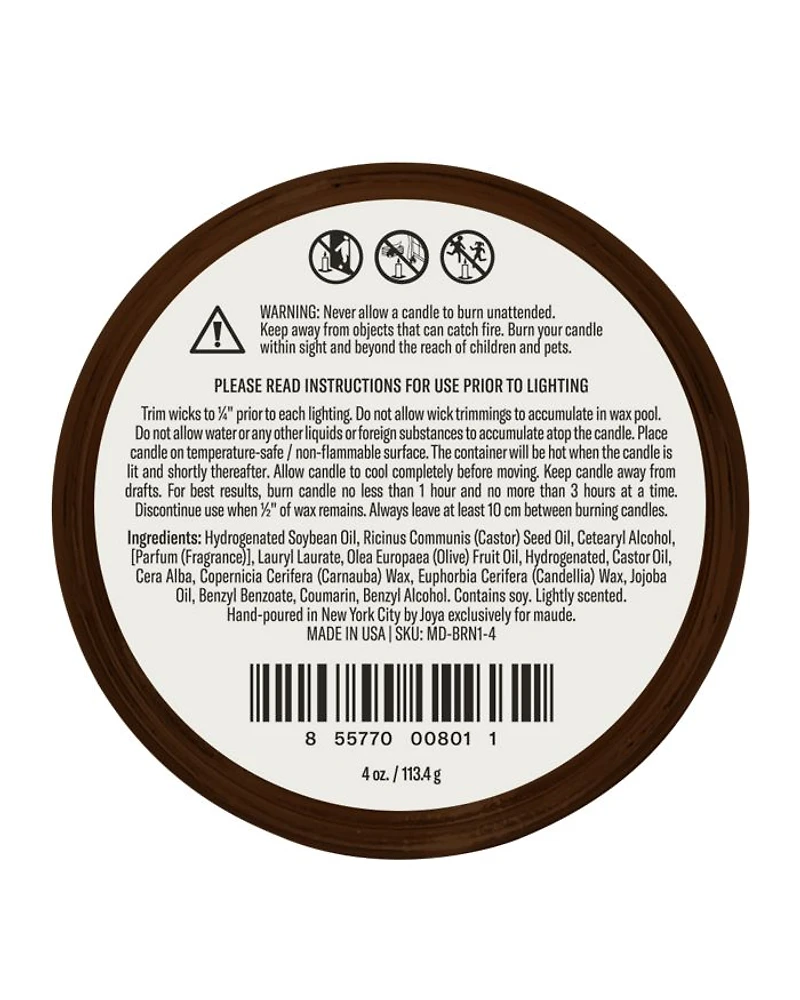 Burn No. 1 Massage Candle 4 oz.