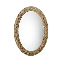 Jamie Young Lark Braided Oval Mirror