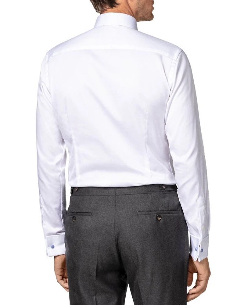 Contemporary Fit Signature Twill French Cuff Dress Shirt