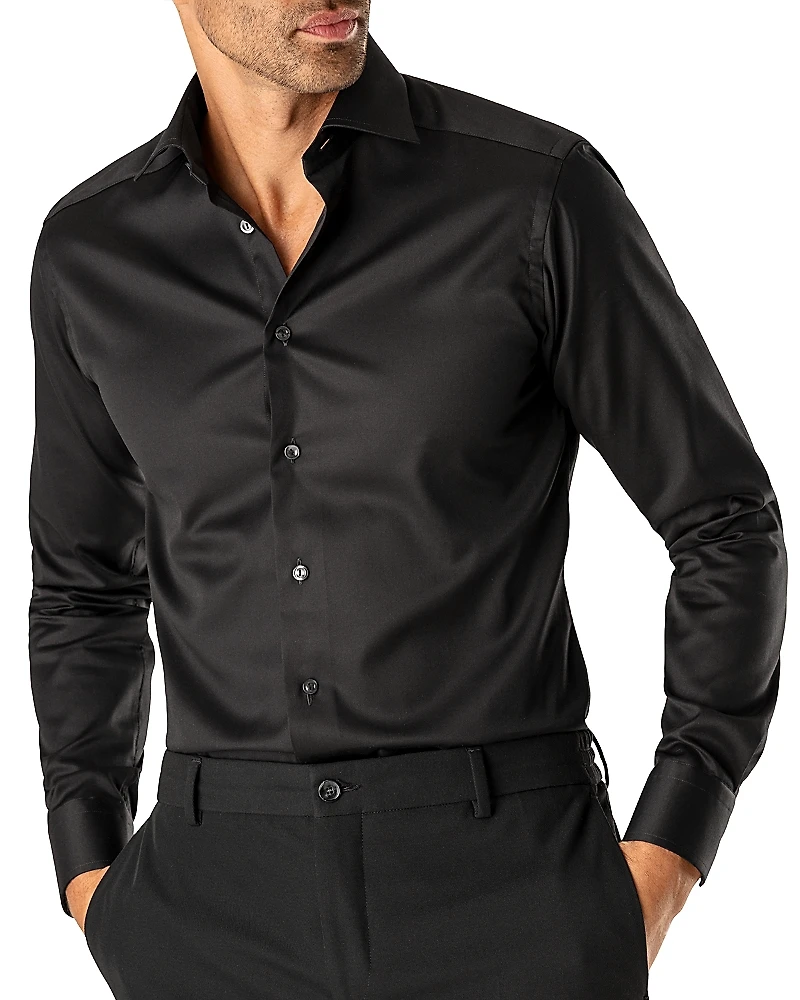Eton Contemporary Fit Signature Twill Dress Shirt