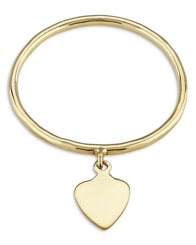 Moon & Meadow 14K Yellow Gold Heart Charm Ring