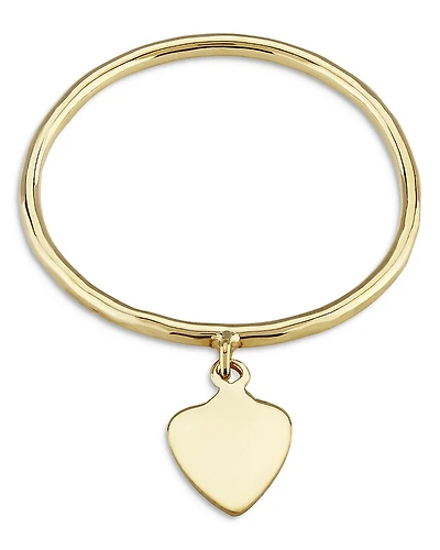 Moon & Meadow 14K Yellow Gold Heart Charm Ring