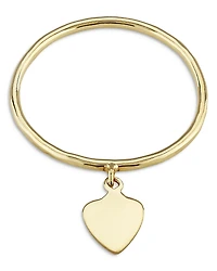 Moon & Meadow 14K Yellow Gold Heart Charm Ring