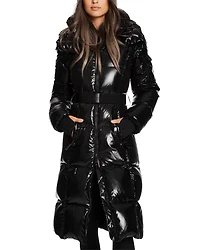 Long Noho Hooded Puffer Coat