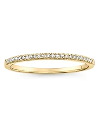 14K Yellow Gold Kate Diamond Stacking Band