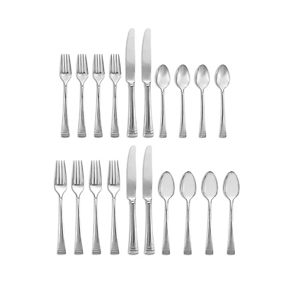 Lenox Federal Platinum 20-Piece Flatware Set