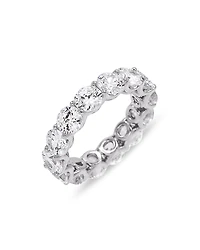Adinas Jewels Cubic Zirconia Eternity Band Ring