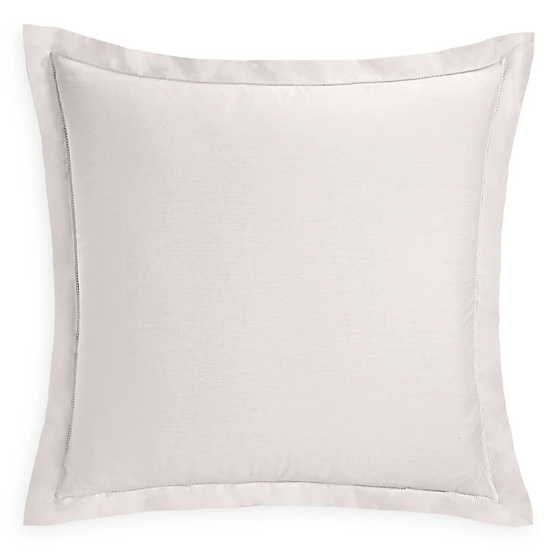 Hudson Park Collection Egyptian Percale Euro Pillow Sham, 26 x 26
