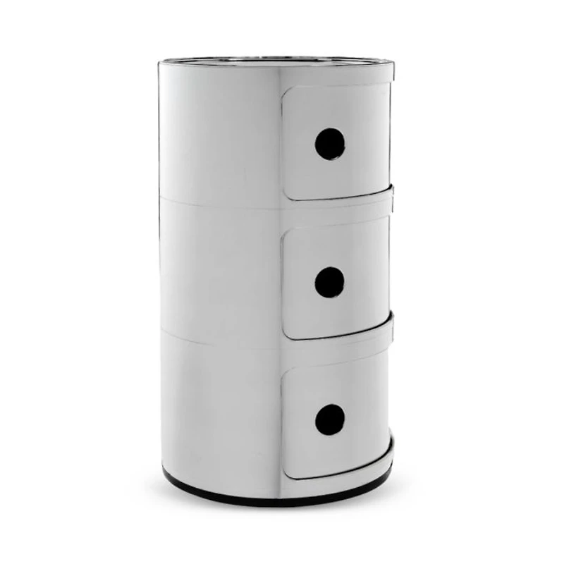 Componibili Metal 3 Tier Storage Tower