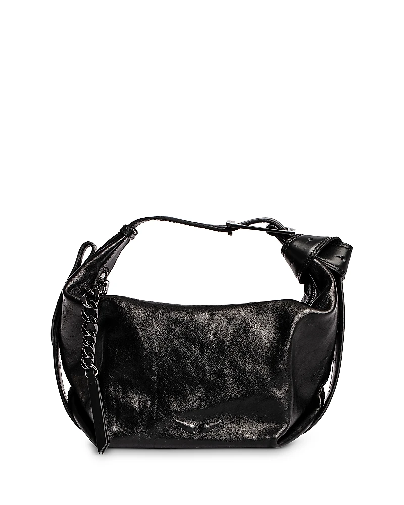 Zadig & Voltaire Le Cecilia Smooth Leather Shoulder Bag