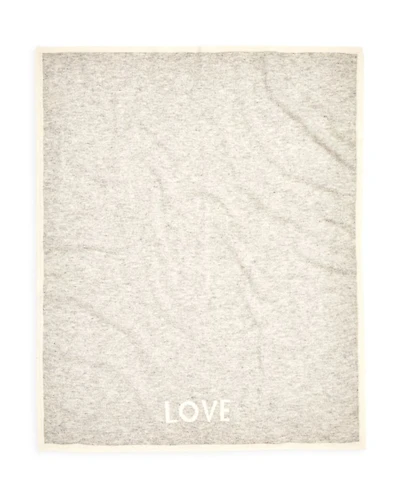 Unisex Love Cashmere Baby Blanket