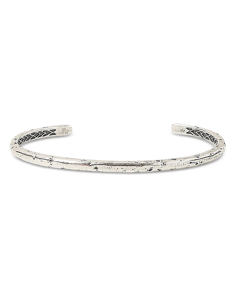 John Varvatos Collection Men's Sterling Silver Artisan Cuff Bracelet