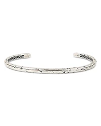 John Varvatos Collection Men's Sterling Silver Artisan Cuff Bracelet