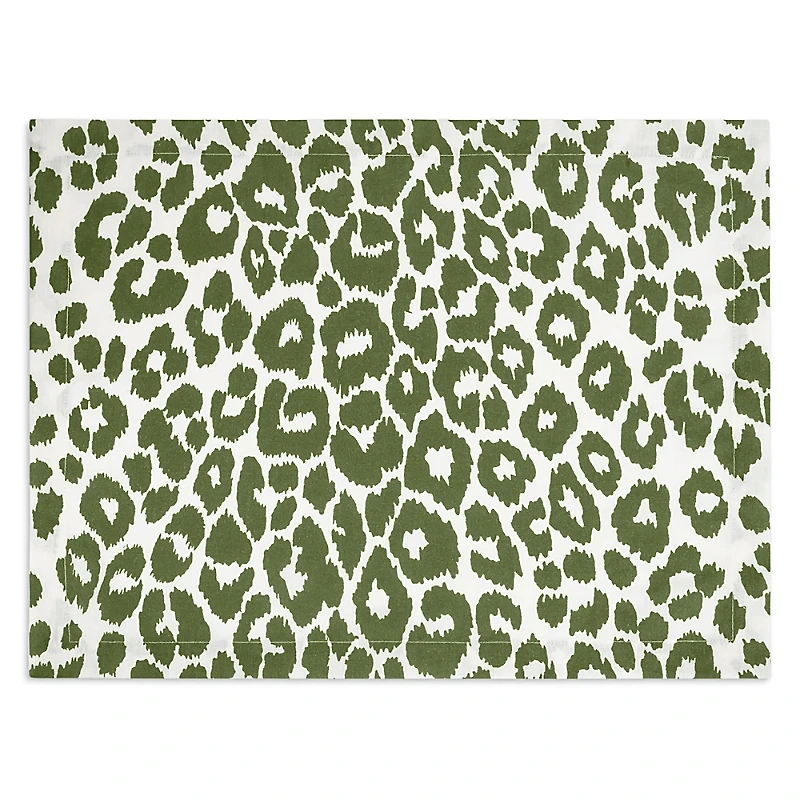 Matouk Iconic Leopard Placemats