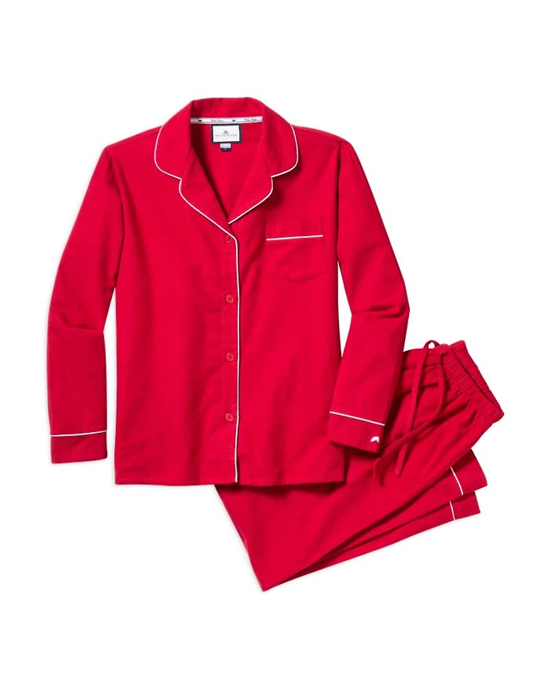 Cotton Classic Red Flannel Pajama Set