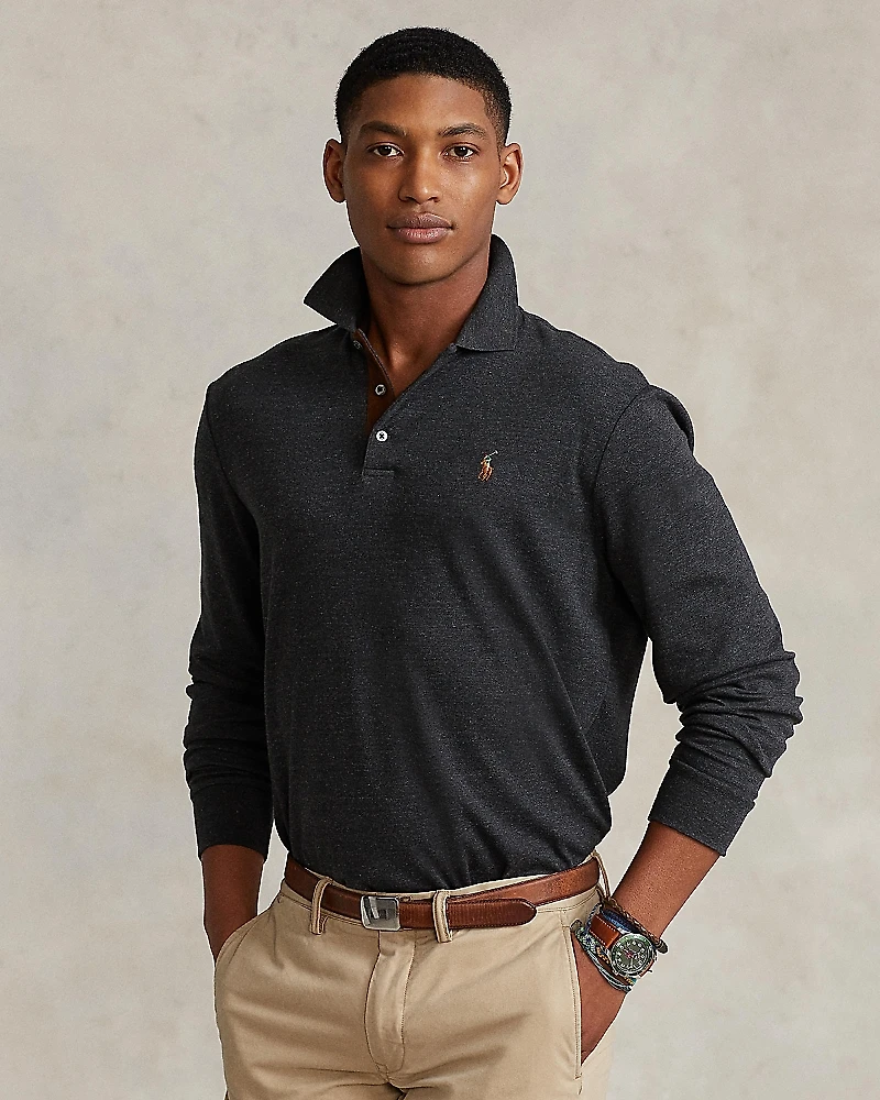 Polo Ralph Lauren Classic Fit Soft Cotton Long-Sleeve Shirt