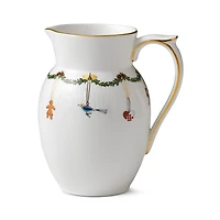 Royal Copenhagen Star Fluted Christmas Jug