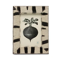 Pigeon & Poodle Hana Zebra Print Frame