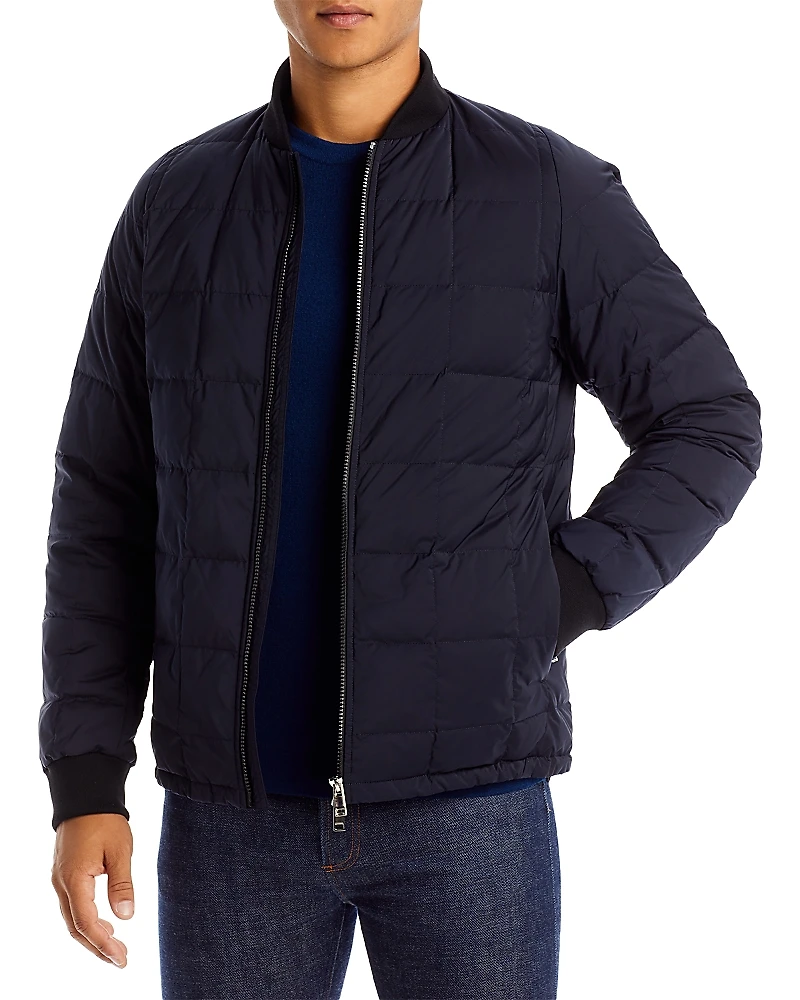 Theory Varet Quilted Bomber Jacket