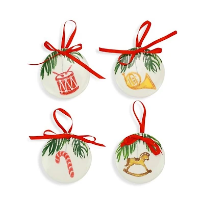 Nutcrackers Assorted Ornaments, Set of 4