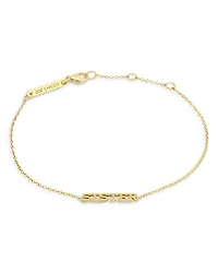 14K Yellow Gold Itty Bitty Sister Bracelet