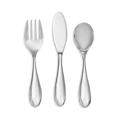 Nambe 3 Piece Kibo Toddler Flatware Set