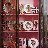 Love Who You Want by Christain Lacroix Dessert Plate "Miss Harlequin"
