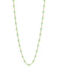 Gigi Clozeau 18K Yellow Gold Classic Gigi Resin Bead Collar Necklace