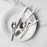 Ares Argento & White 5-Piece Place Setting