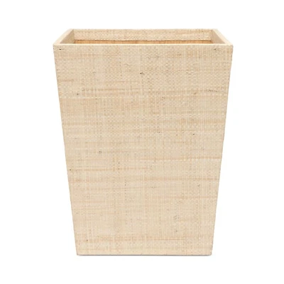 Koba Natural Tapered Bagor Grass Wastebasket
