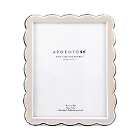 Argento Sc Scalloped Sterling Silver Picture Frame, 8 x 10