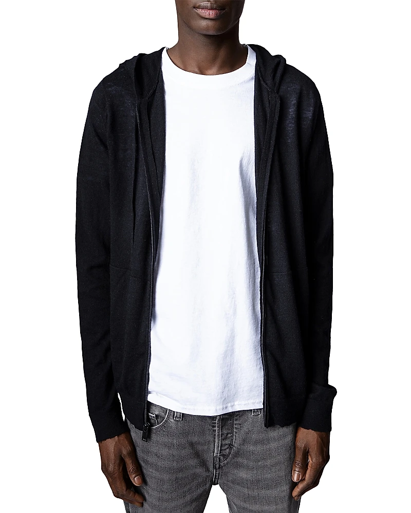 Zadig & Voltaire Clash Cashmere Hooded Cardigan