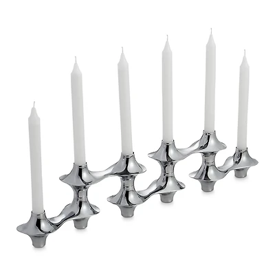 Nambe Cortina Hinged Candelabra