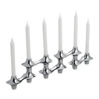 Nambe Cortina Hinged Candelabra