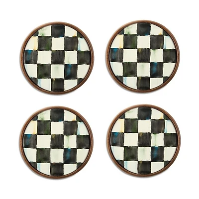 Courtly Check® Coasters, Set of 4