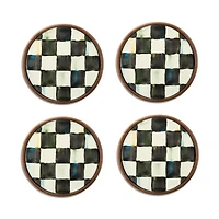 Courtly Check® Coasters, Set of 4