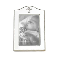 Reed & Barton Abbey Cross Silverplated Picture Frame, 4 x 6